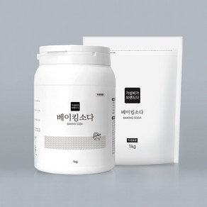 가성비가브랜드다 베이킹소다 본품1kg+리필1kg, 1세트