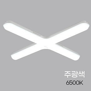 엘이디 십자등 60W 개별상품, 전구색, 1개