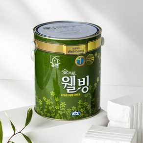 KCC 숲으로홈앤웰빙 3.78L/젯소없이 가능한 DIY무독성친환경 실크벽지 프리미엄페인트, 색상선택, 노랑5, 3.78L, 1개