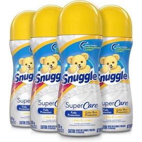 Snuggle 스너글 슈퍼케어 인-워시 상트 부스터 릴리 앤 린넨, 255g, 4개