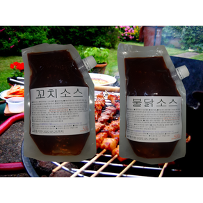 [꼬치용 소스 (각 500g)] 꼬치소스/ 닭꼬치 떡꼬치 후라이드꼬치용, 500g, 1개