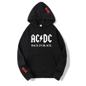 ACDC 록 밴드 후드티 티셔츠 스트릿패션 H0523