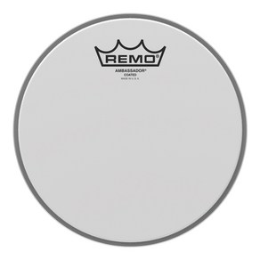 [레모] REMO 8인치 Coated(코팅) Ambassado(1겹) BA-0108-00, 1개