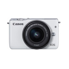 캐논 EOS M10 + 22mm F2 렌즈포함 [ CNC ], 화이트, 화이트