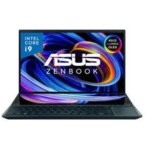 에이수스 2022 ZenBook Po Duo OLED 15.6 코어i9 인텔 12세대 지포스 RTX 3070 Ti, 셀레스티얼 블루, 1TB, 32GB, WIN11 Home, UX582ZW-H2020X