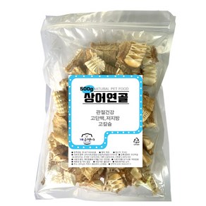 개구쟁이 국내산 대용량 수제 강아지간식, 4 상어연골 300g, 1개, 300g