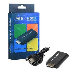 PS2 to HDMI 2세대 플스2 TV 아날로그영상 디지털 변환 컨버터, 1개