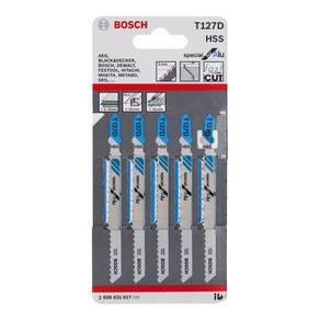 보쉬 직쏘날 T127D 알루미늄용 (5PCS), 1개