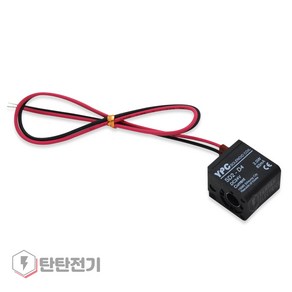 솔레노이드 밸브 코일 DC 24V 그로메트 SD2 D4 22mm LED 램프 리드와이어 Grommet 연우뉴매틱 YPC