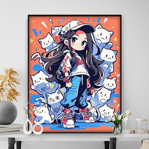 코지하루 DIY 명화그리기 유화 그림 그리기 아크릴화