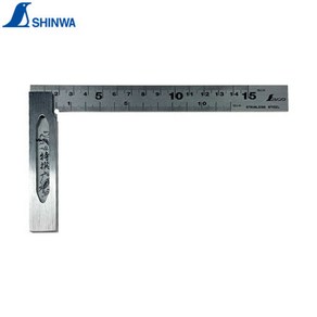 SHINWA 신와 직각자(15cm)No.62009, 1개