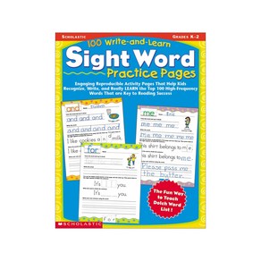 [스콜라스틱] 100 Write-and-Learn Sight Word