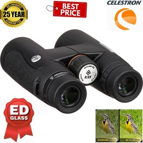 Celestron Nature DX ED 천문학 쌍안경 위상 보정 BAK4 완전 멀티 코팅 IP7 방수 캠핑용 8X42 10x42