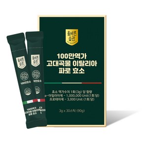 올바른습관 식약처인증 이탈리아 파로 곡물효소 100% 스틱 3gx30포, 1박스, 90g