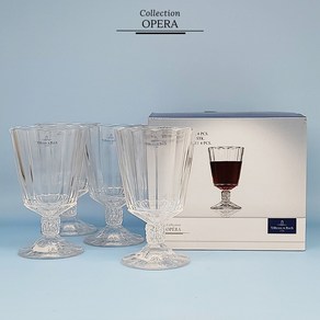 빌레로이앤보흐 오페라 클라렛 4P세트(투명), 1개, 270ml