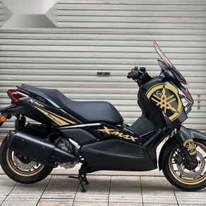 2023 야마하 XMAX300 X맥스300 튜닝호환 드레스업 풀 데칼 스티커, 서브 골든, 1개