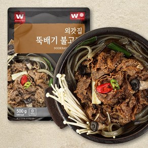 [KT알파쇼핑][외갓집] 뚝배기 불고기 500g X 2팩, 7개