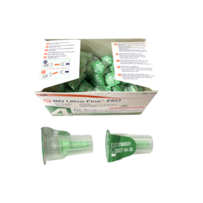 BD 울트라파인 프로 펜니들 0.23mm(32G)x4mm 인슐린주사바늘 100개입, 1개