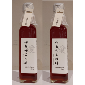 [양구민들레] 내몸애 오미자 냉침추출원액 국내산 100% 320g 2병 선물세트, 2개, 1개입