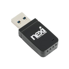 듀얼USB3.0무선랜카드 WiFi동글 안테나 5Gbps데스크탑 노트북 렌카드, 1개