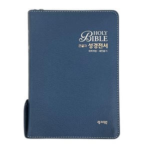 큰글자 성경전서 개역개정 새찬송가 중 NKR73SM (색인 / 네이비 / 고급판)