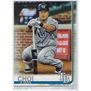 최지만 2019 TOPPS Seies 2 야구카드 MLB카드 탬파베이 레이스 Tampa Bay Rays, 1개