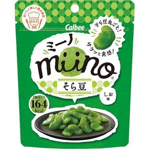 Calbee 가루비 miino 잠두콩 소금맛 28g 일본과자 일본스낵 일본간식