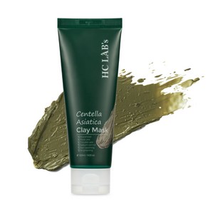 에이치씨랩스 시카 머드 워시오프 클레이 튜브 마스크 120ml Centella asiatica mud mask pack