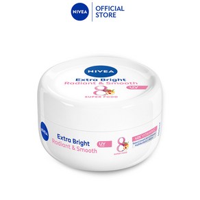 니베아 바디 엑스트라 브라이트 레디언트 스무스 크림 NIVEA Exta 100 ml x 2개(1세트), 12봉, 1세트, 100ml