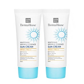 화이트닝 링클 에센스 썬크림 50mlx2개/미백 주름개선 SPF50+PA+++/3중기능성 촉촉한, 2개, 50ml