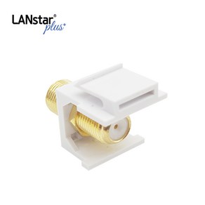 LANsta HDMI 키스톤 커플러(F/F)/LSP-EC-HDMI/키스톤잭 타입/HDMI 케이블 연결용 키스톤잭/벽면 플레이트나 아울렛 백박스/허브랙 전용 마운트 판넬에 장착 가, 1개