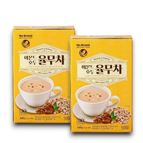 노브랜드 아몬드 호두 율무차 30입 x 2, 30개, 2개, 30개입, 18g