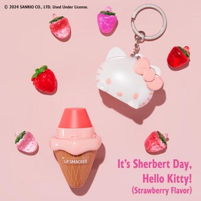 립스메이커 x 산리오 헬로키티 키체인 립밤 Lip Smacker Hello Kitty Keychain Lip Balm