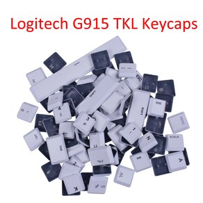 로지텍 G813 G913 G815 G915 TKL 무선 키보드용 키캡 키트 미국 버전 흰색, 없음, 없음, 5)2pcs ALT