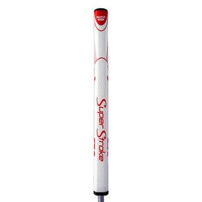 Superstroke Zenergy 3.0 43.2cm(17인치) 퍼터 그립 l 화이트/레드