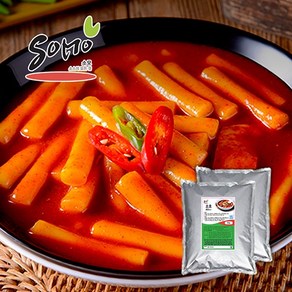 소모 / 신천 프리미엄 국물떡볶이 분말소스(F타입) / 3kg(150인분) / 매운맛(맵기 2가지) / F-17호, 1개, 3kg