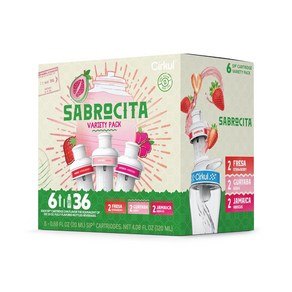 써큘 Cikul sabocita 카트리지 버라이어티팩 6개입, 20ml