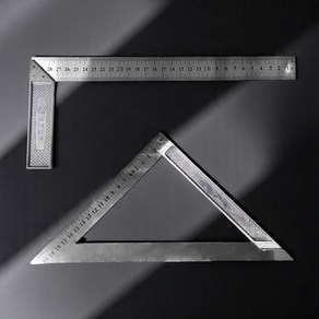 각도자 측정도구 제도용 직각측정 건축설계 삼각자(200mm), 1개