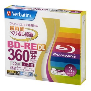 Japan) BD-RE DL 50GB VBE260NP3V1 바베이텀 재팬(Vebatim 반복 녹화용 블루레이