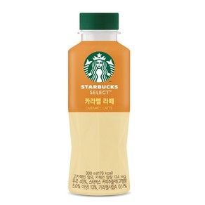 스타벅스 셀렉트 카라멜 라떼, 24개, 300ml