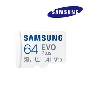 샌디스크 삼성전자 마이크로SD카드 EVO PLUS CLASS10, micoSDHC EVO PLUS 64GB, 1개