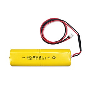 [예비전원 소방용배터리] JST BATTERY Ni-CD 2x2봉 4.8V 600mAh, 1개