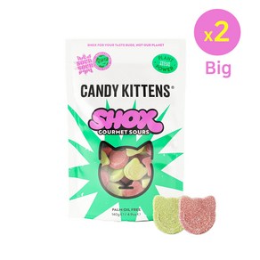 [스웨디시 젤리] CandyKittens 캔디키튼스 비간 젤리 SHOX 샥스 140g