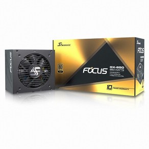 시소닉 FOCUS GOLD GX-850 Full Modula 파워 (ATX/850W)