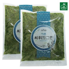 [31마켓] 이엔푸드 씨위드그린 (해초샐러드), 1kg, 2개