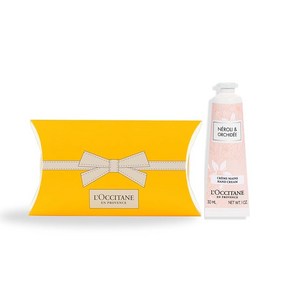 록시땅 LOCCITANE 네롤리 오키데 핸드크림 BOX들이 선물 생일 여성 남성 송별 선물, 1개, 30ml