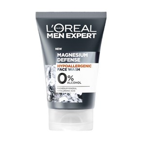 L'Oreal Men 로레알 남성 엑스퍼트 마그네슘 디펜스 페이스 워시 100ml LOreal Magnesium Defence Wash