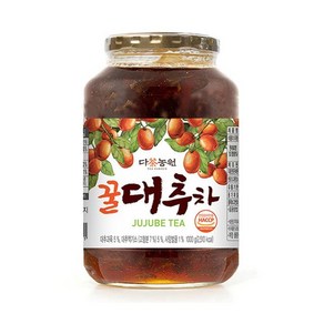 꿀대추차 겨울에마시기좋은차 카페겨울메뉴 몸을따듯하게하는차, 1개입, 1개, 1kg