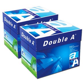 더블에이 A4 복사용지(A4용지) 80g 2500매 2BOX, 5000개