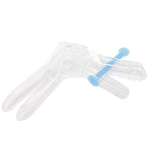 [한백] 멸균 일회용 질경 (100개입) - Disposable Vaginal speculum, 중 (94 x 26mm), 1개